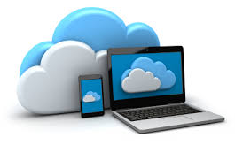 image of a cloud on a laptop and mobile device